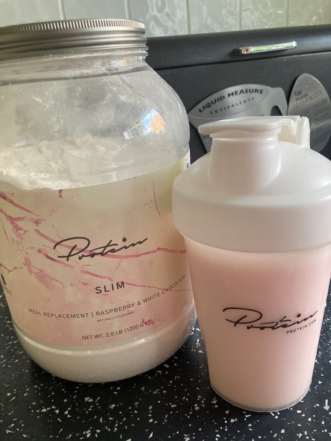 Customer photo review of Slim Meal Replacement | 34 Meals