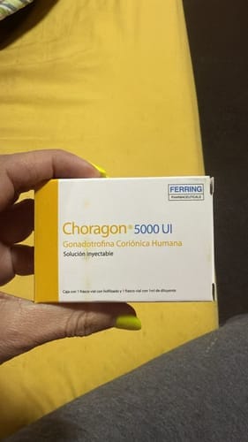 Customer photo review of Choragon | Gonadotropina coriónica humana (HCG) 5,000ui