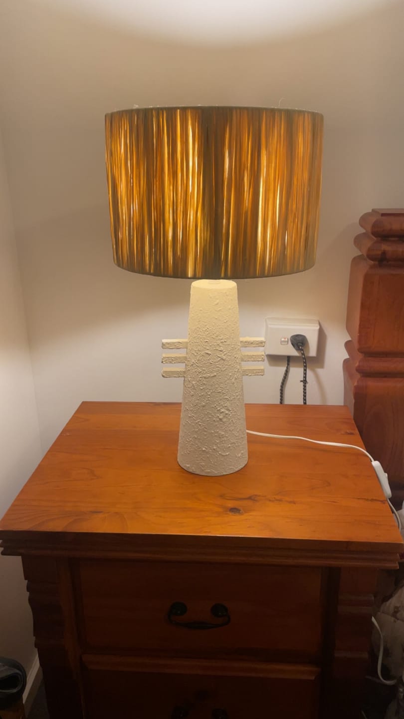 Customer photo review of Pegasus Table Lamp