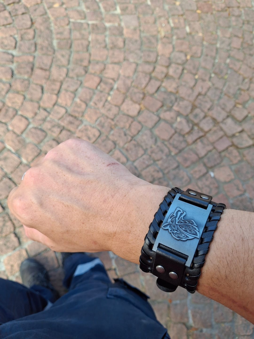 Customer photo review of BRACELET VIKING FENRIR
