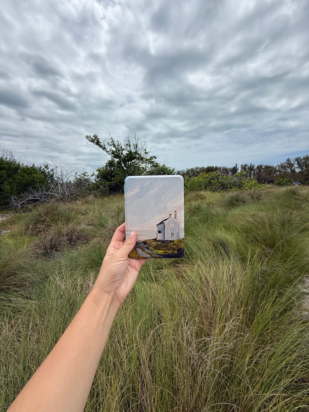 Customer photo review of House On The Shore - Kindle Case