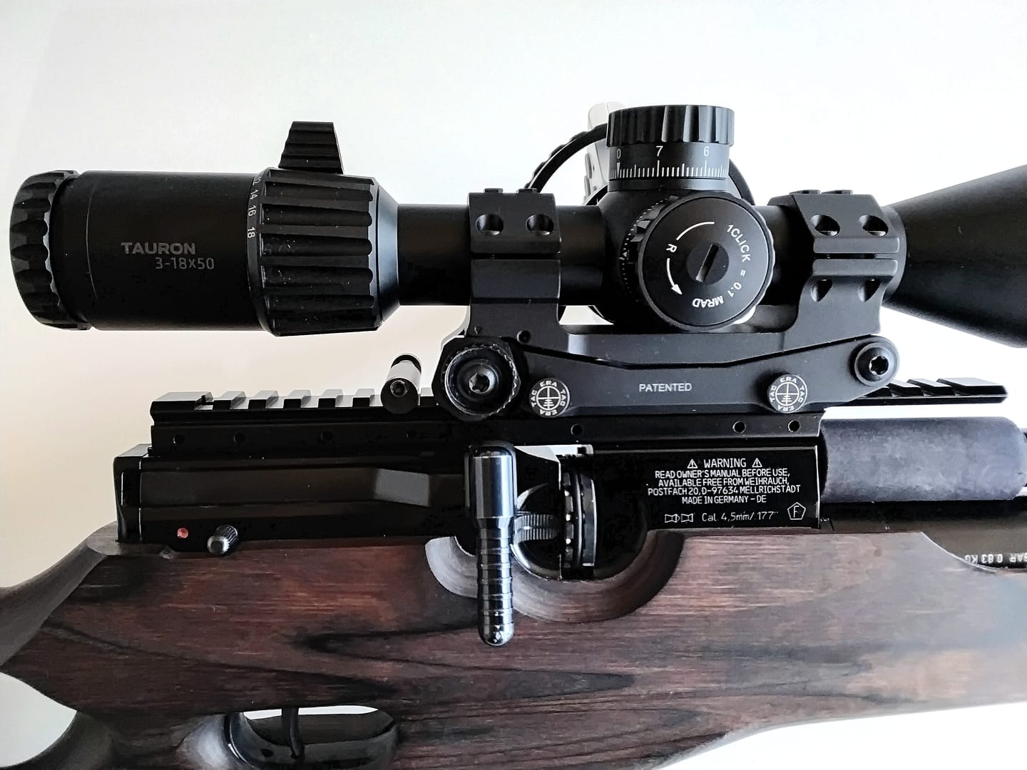 Customer photo review of Vector Optics SCFF-64 Tauron 3-18x50 FFP GenII