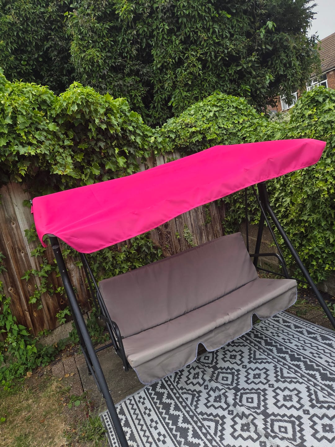 Customer photo review of Outdoor Water Resistant Canvas Fabric