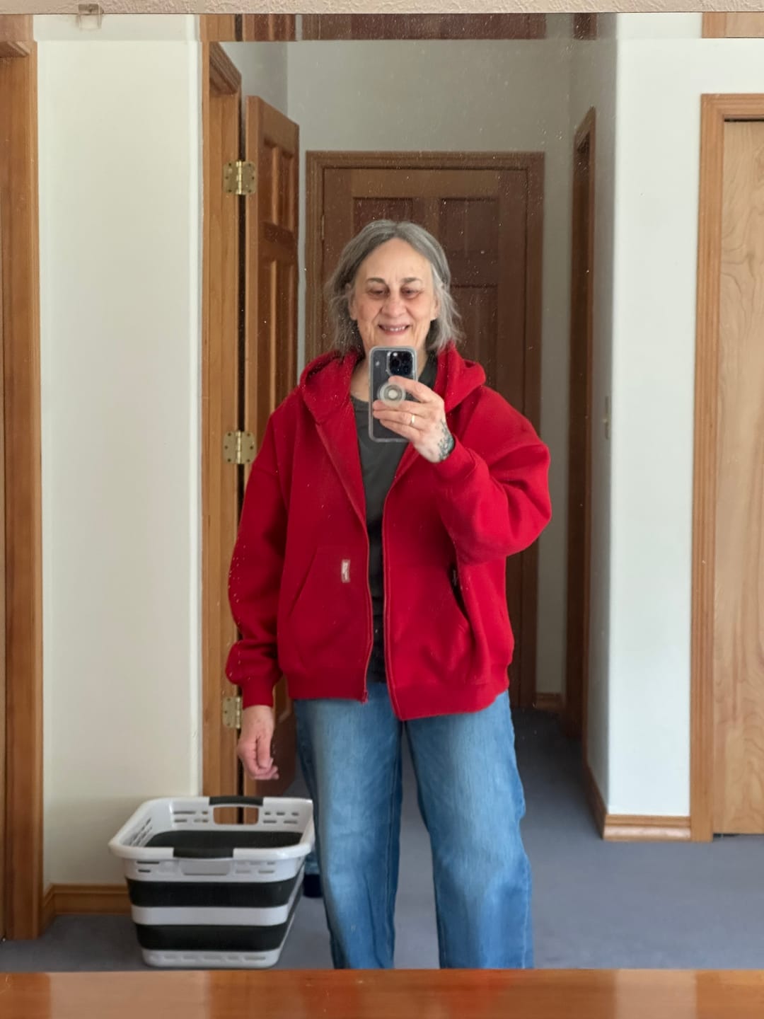 Customer photo review of Women's Cloudburst Zip Hoodie