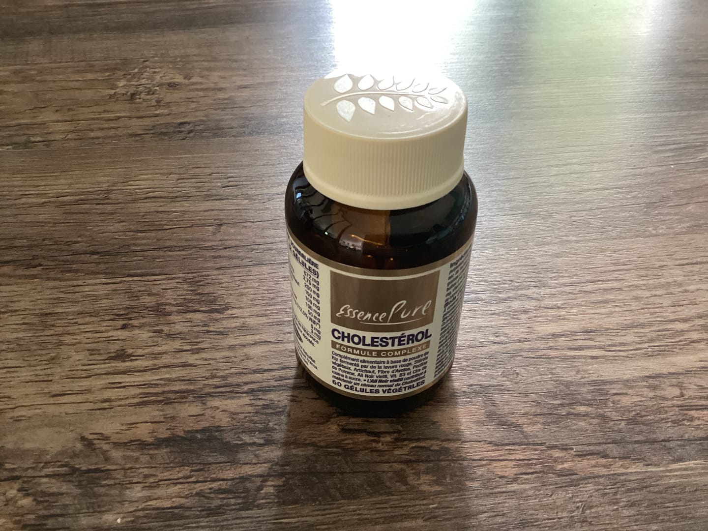 Customer photo review of Cholestérol-Formule complexe-60 Gélules–Essence Pure