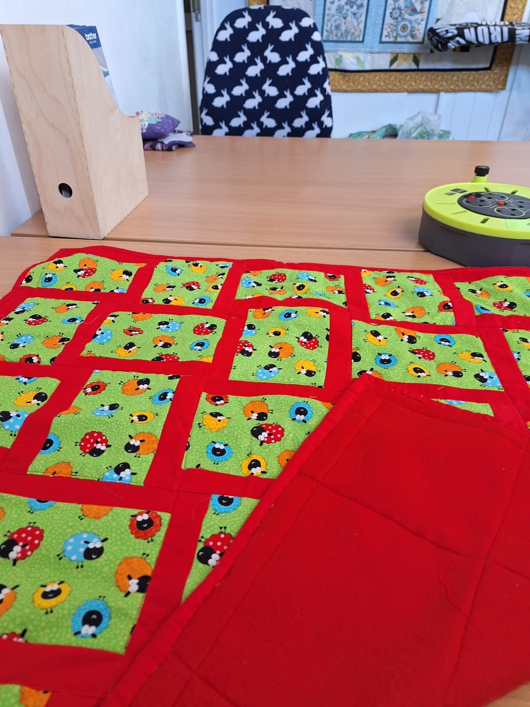 Customer photo review of Plain Anti Pill Polar Fleece Fabric