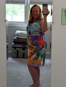 Customer photo review of Palazzo Cotton Dress