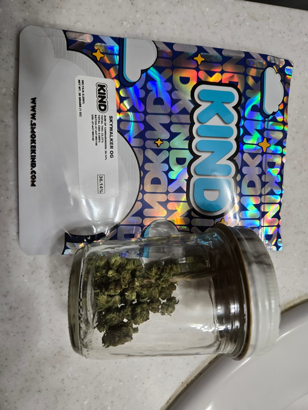 Customer photo review of Skywalker OG - Minis - 14 Grams - Indica