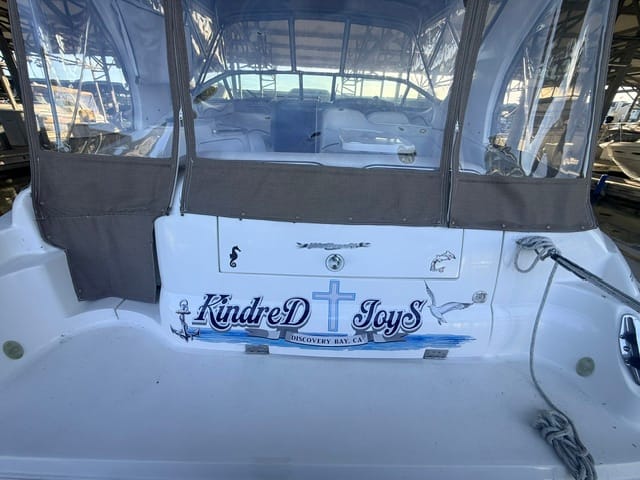Customer photo review of Custom Digital Boat Name Logo Design