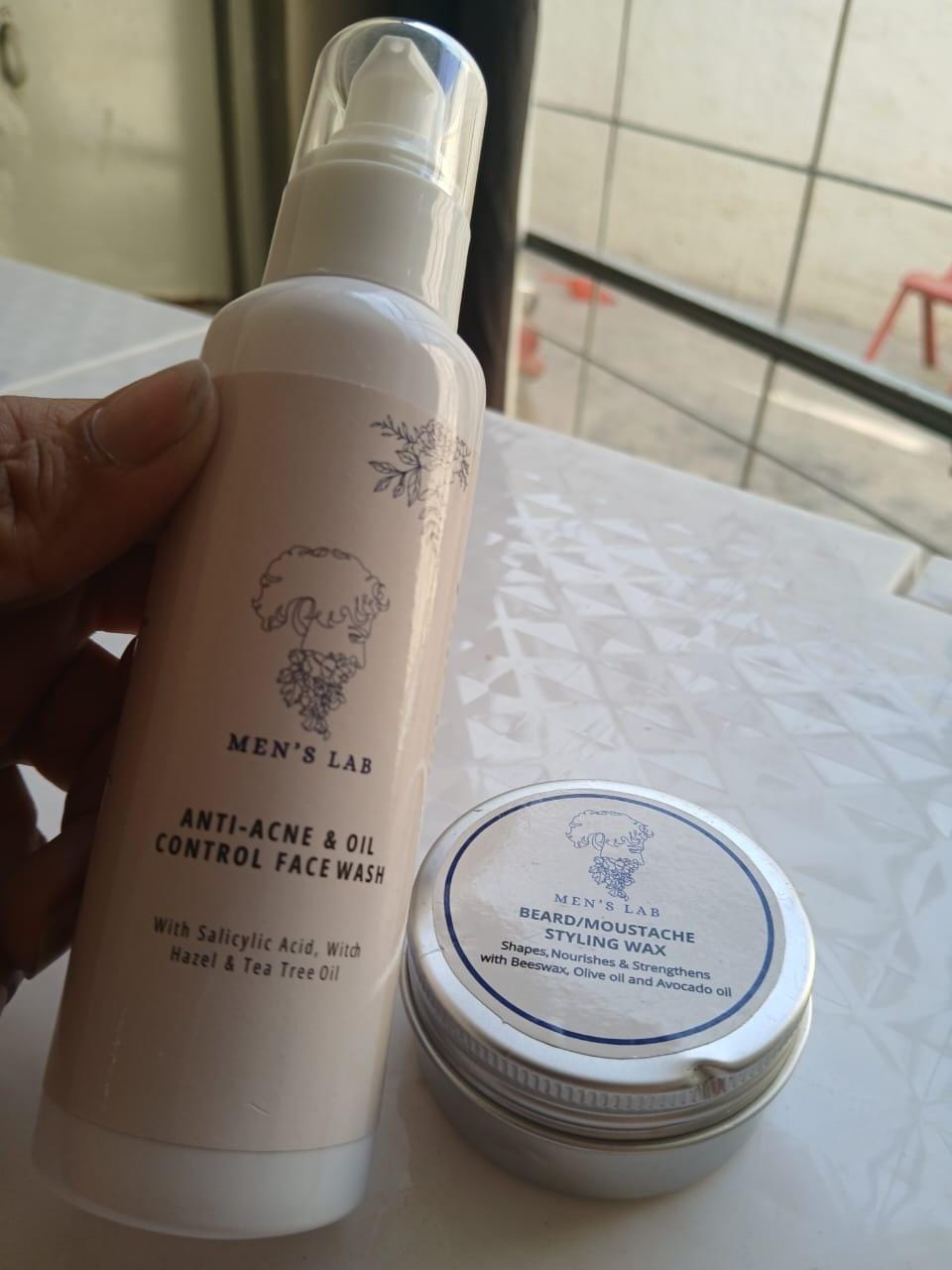 Customer photo review of Anti-Acne & Oil Control Facewash