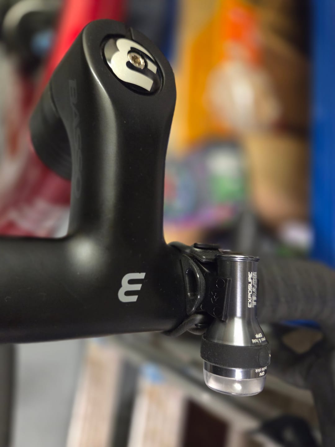 Customer photo review of Aero Bar Shim For Quick Release Handlebar Mount