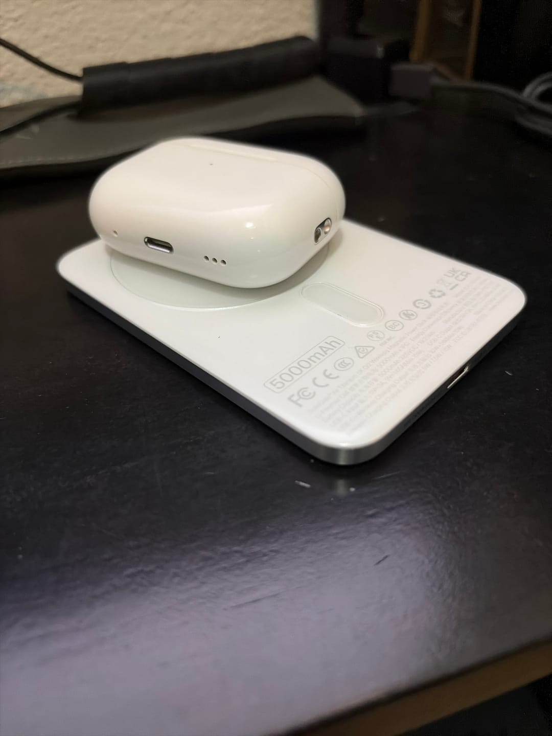 Customer photo review of SolidSafe™ Air 5K Solid-State Qi2 Power Bank w/Titanium Enclosure