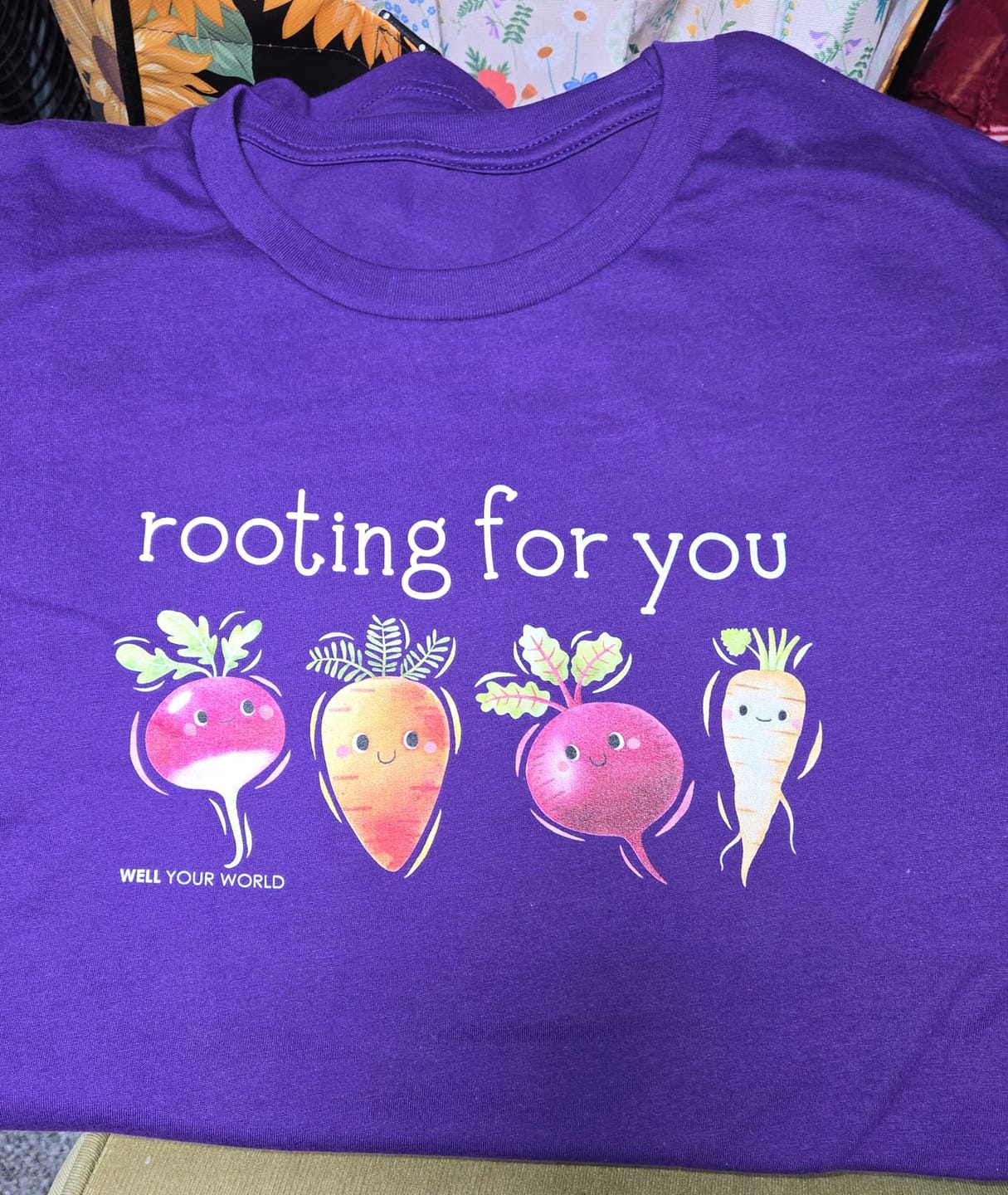 Customer photo review of Rooting For You Unisex T-Shirt