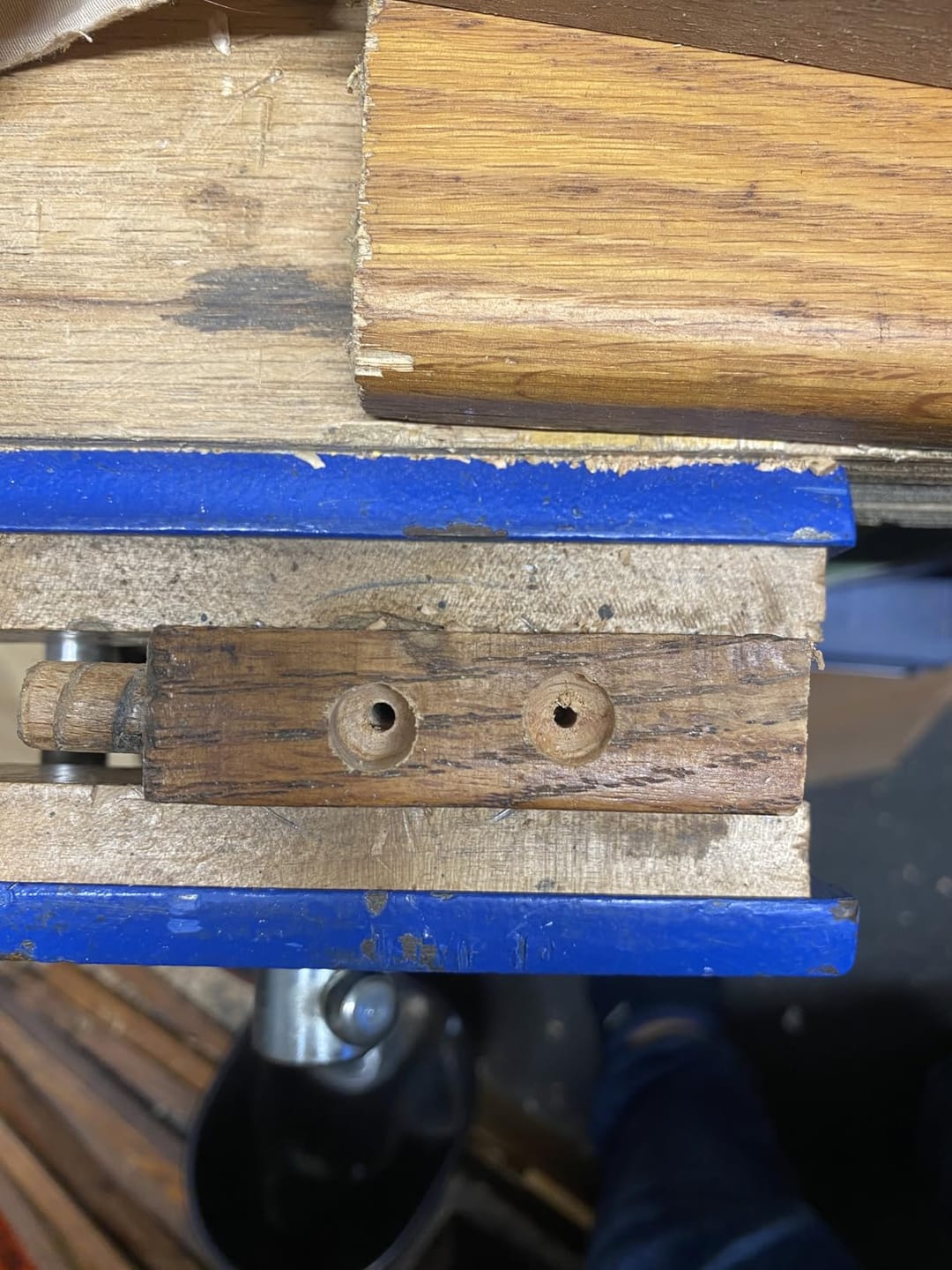 Customer photo review of 12PCS Two-Flute Titanium-coated Countersink Drill Bit Set with Storage Box