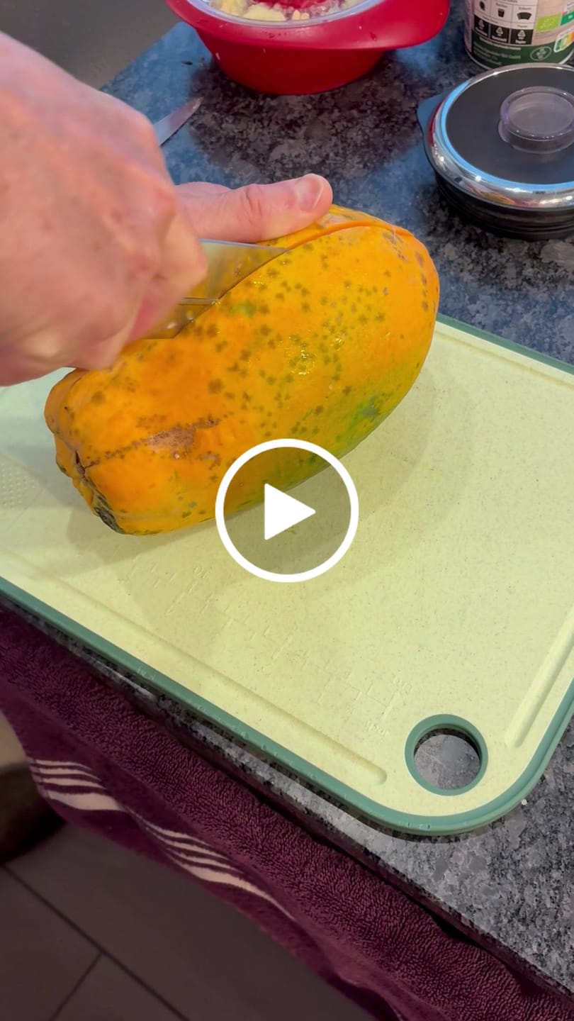 Customer video review of Papaya Bio von Julian 4kg Box Sonderaktion %