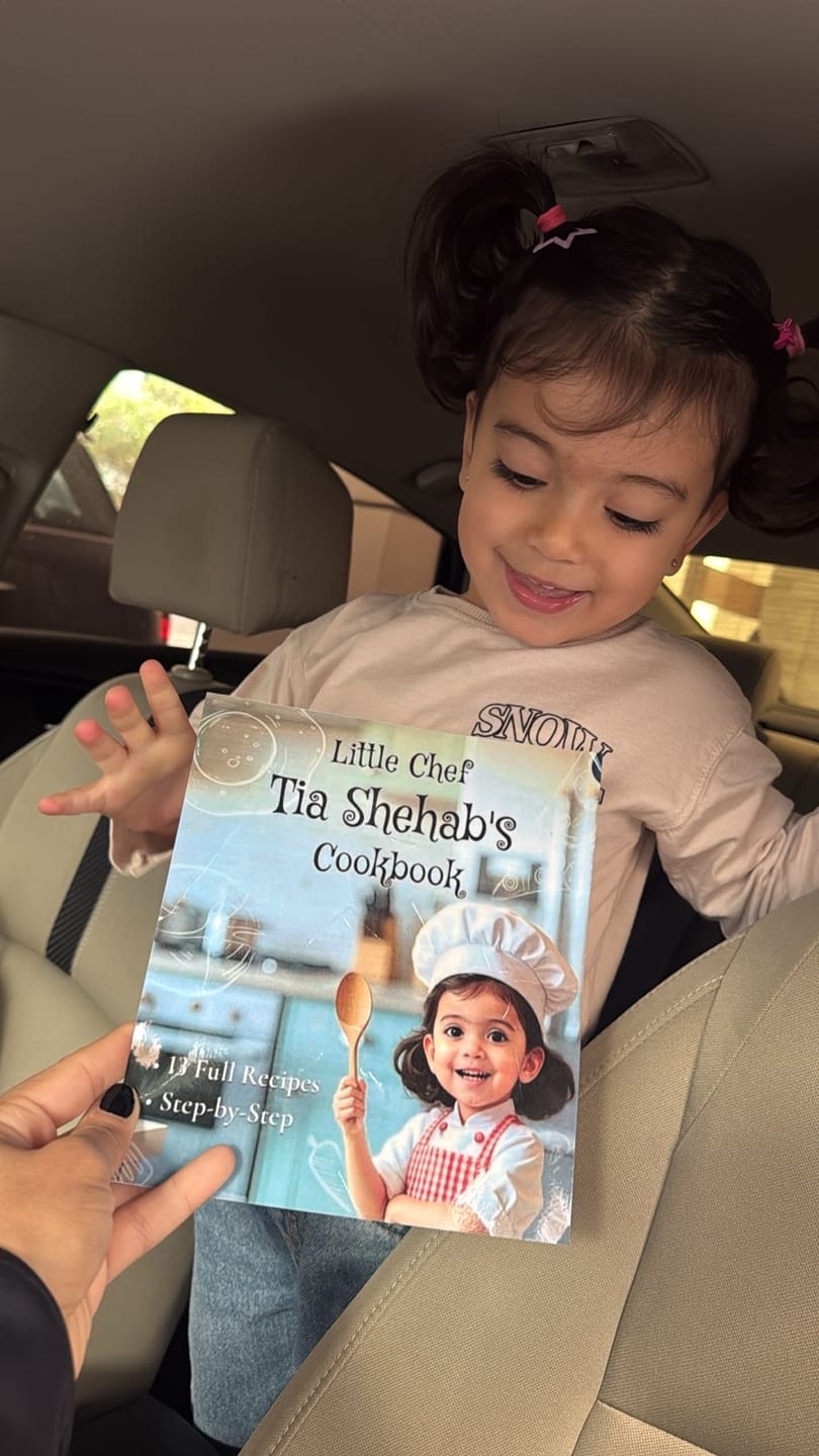 Customer photo review of Little Chef Cookbook