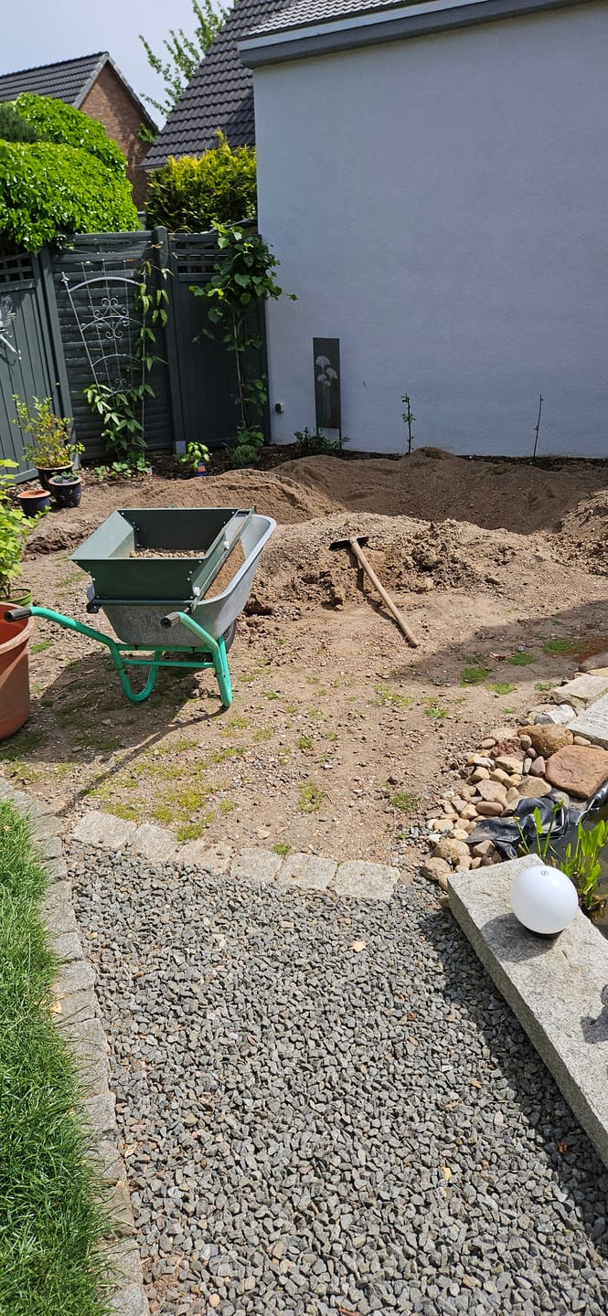 Customer photo review of Jetroc III Kompostsieb für Schubkarre – stabil, sauber, effizient