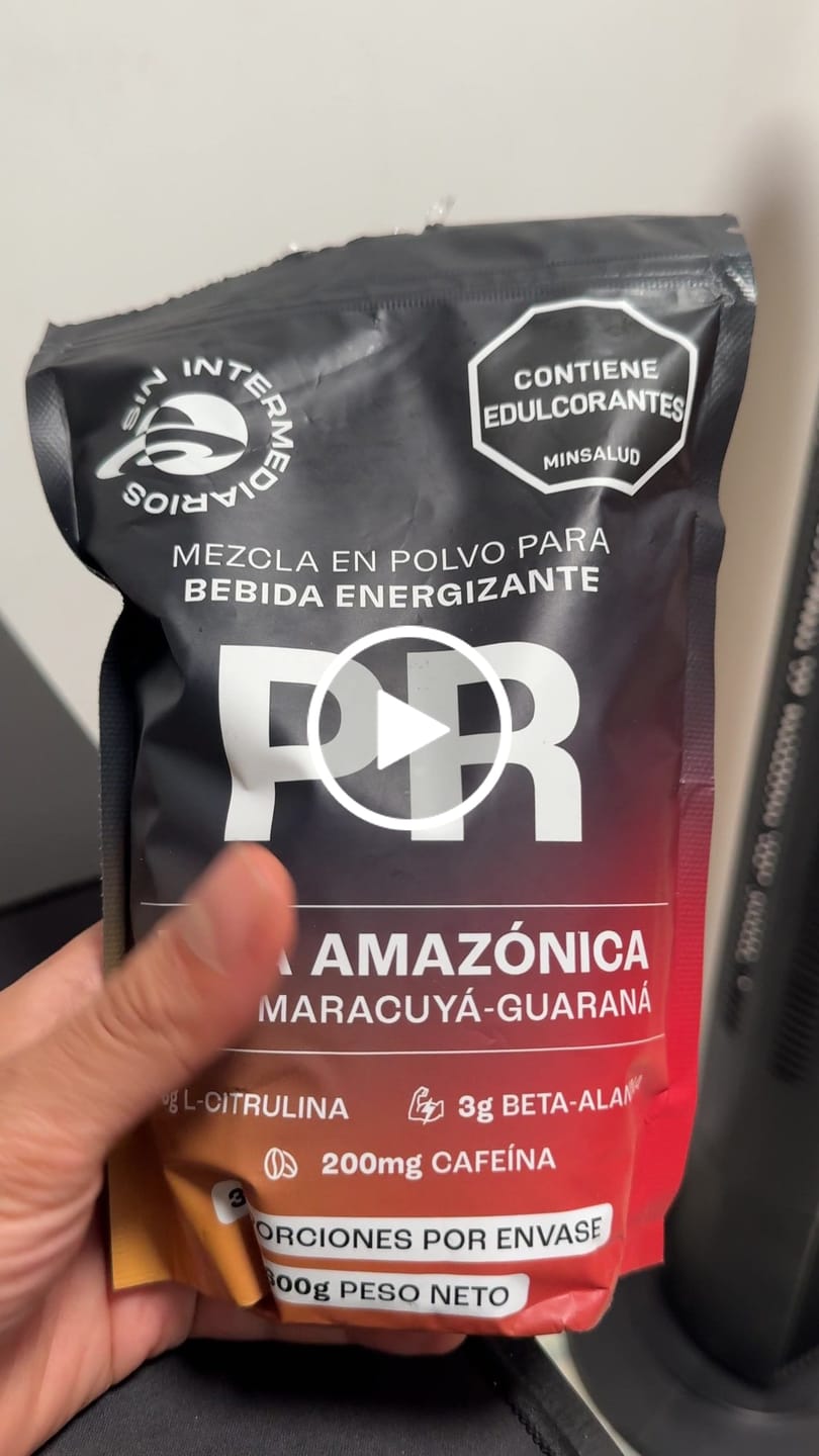 Customer video review of PR - Mezcla Energizante