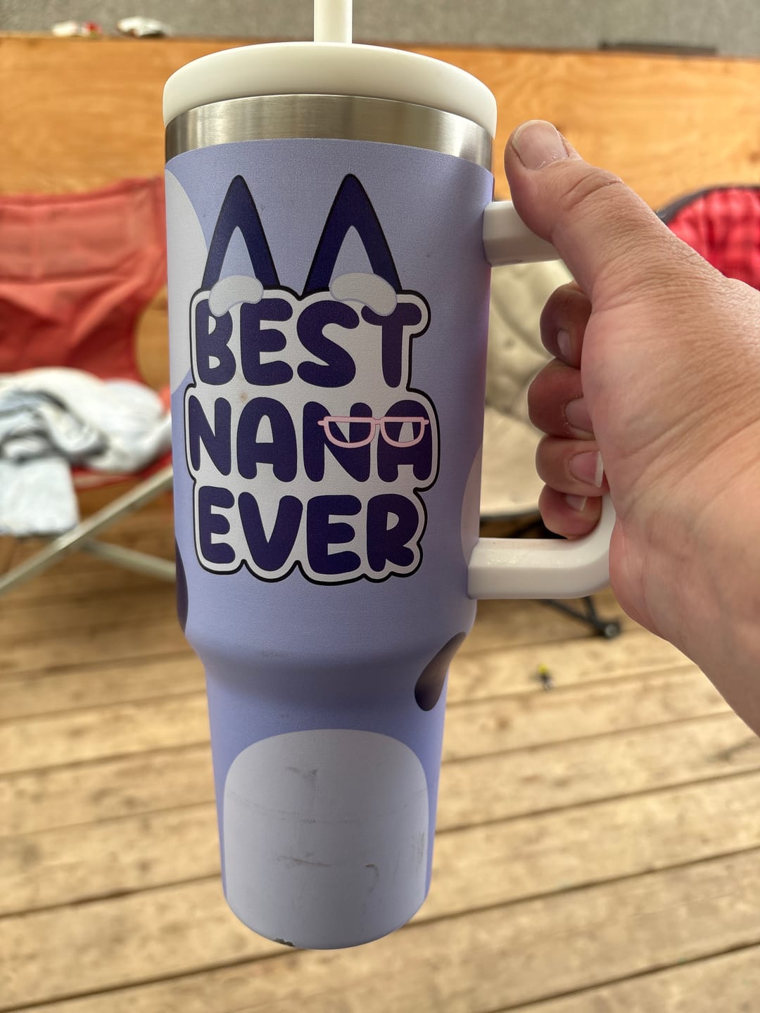 Customer photo review of Best Nana Crewcup 40oz