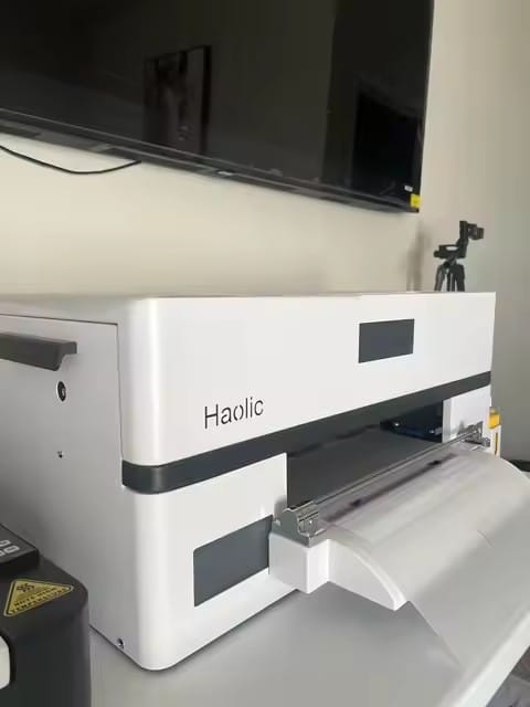 Customer photo review of Haolic 13" Pink A3 XP-1 Pro DTF Printer
