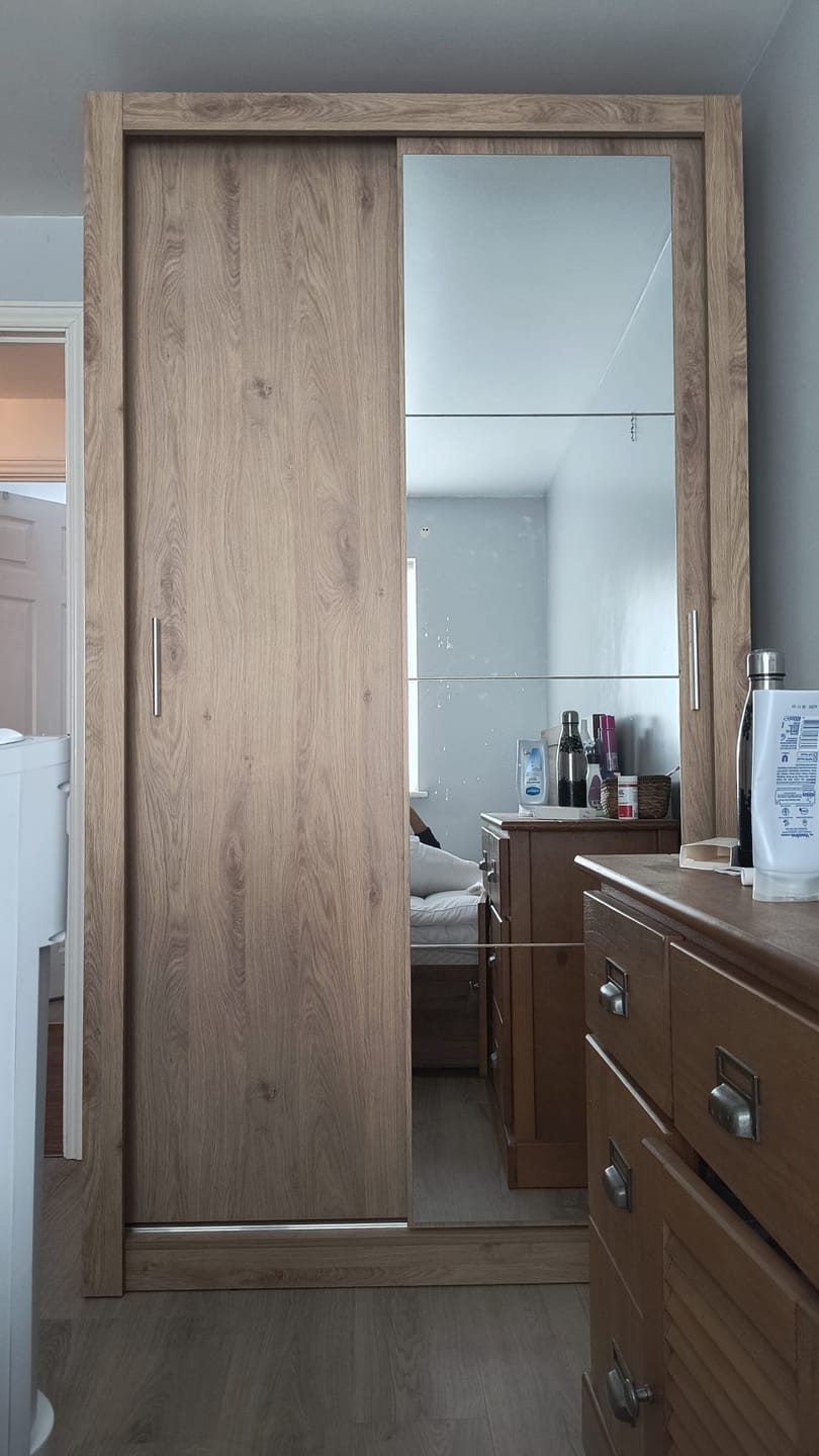 Customer photo review of Arti 6 - 2 Sliding Door Wardrobe 120cm