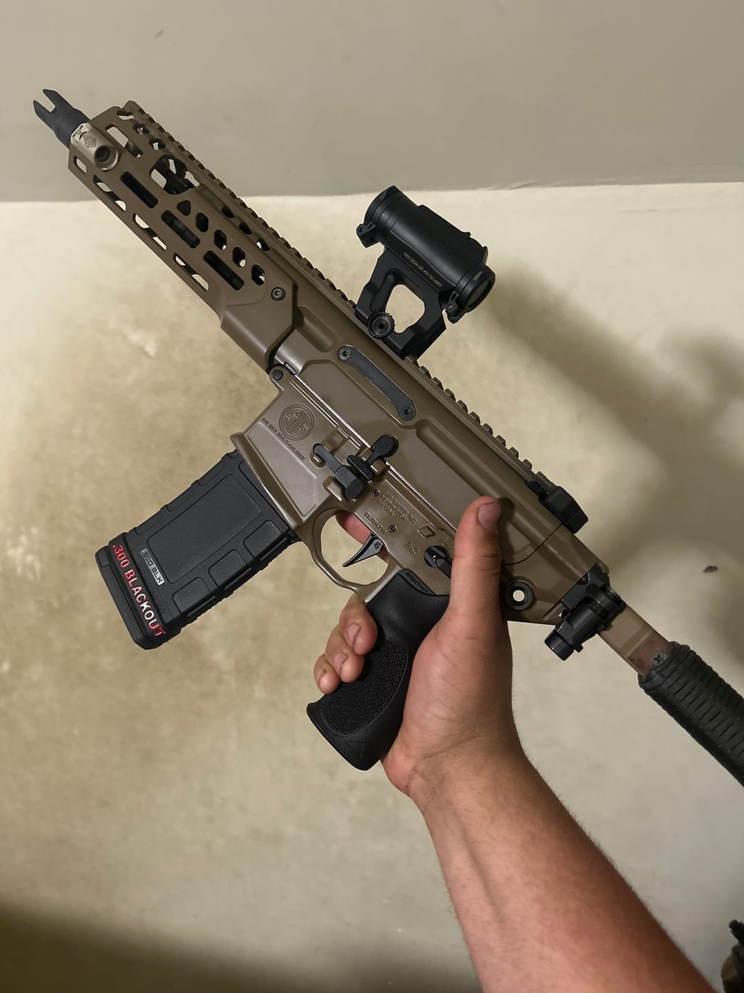 Customer photo review of The Pistol Grip