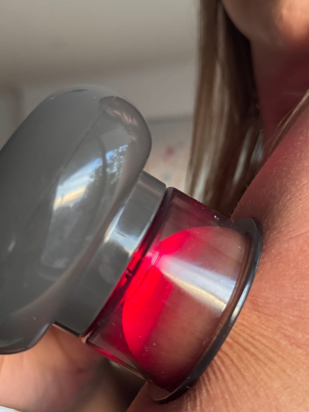 Customer photo review of RevitaCup - Red Light Cupping Therapy. 660nm + 850nm. - *Adjustable Suction.*