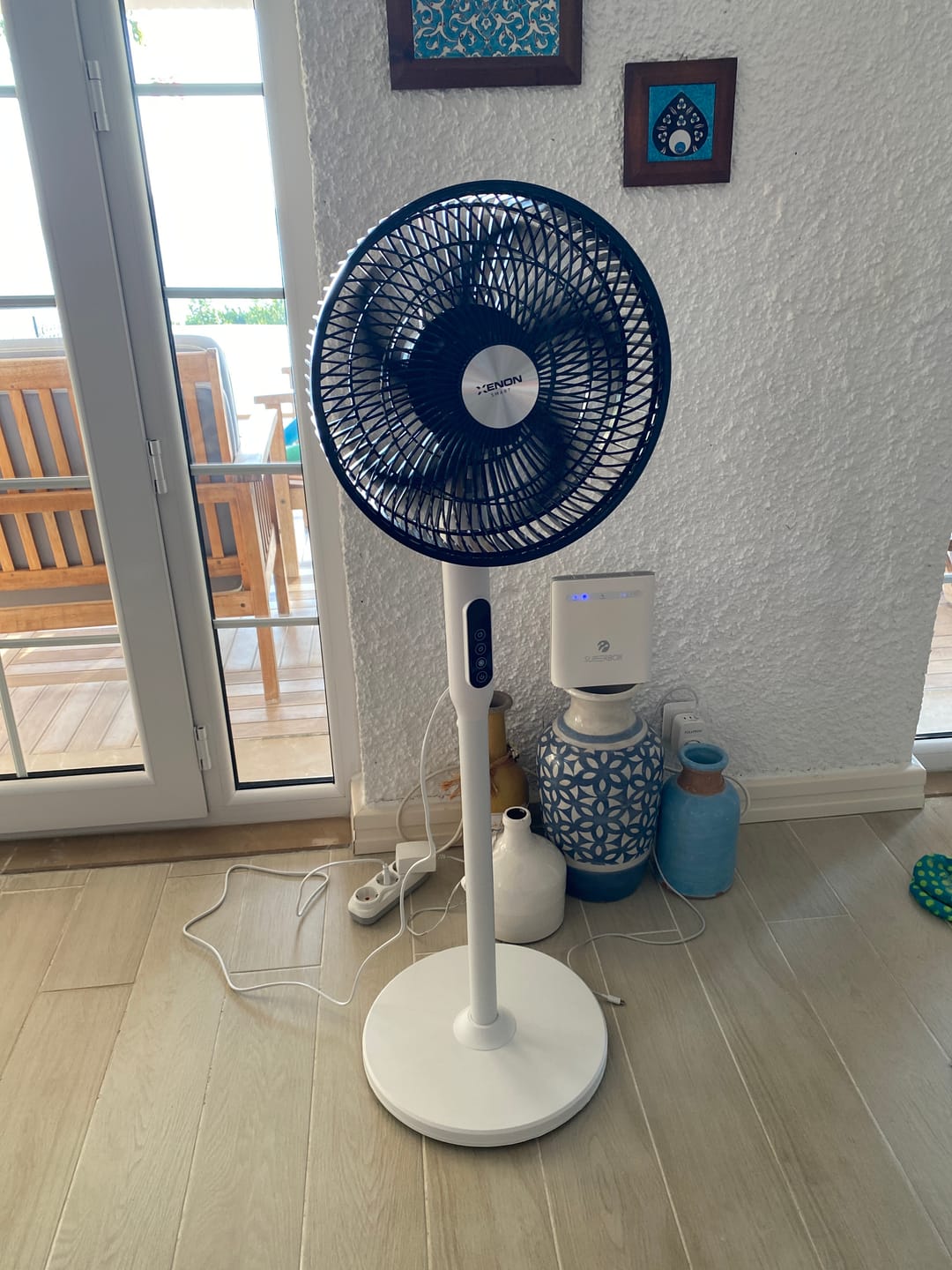 Customer photo review of Akıllı Vantilatör | 60W, Mobil Kontrol, Wifi, Kumandalı, 3 Kademeli, Sesli, Ayaklı Vantilatör (X7430)