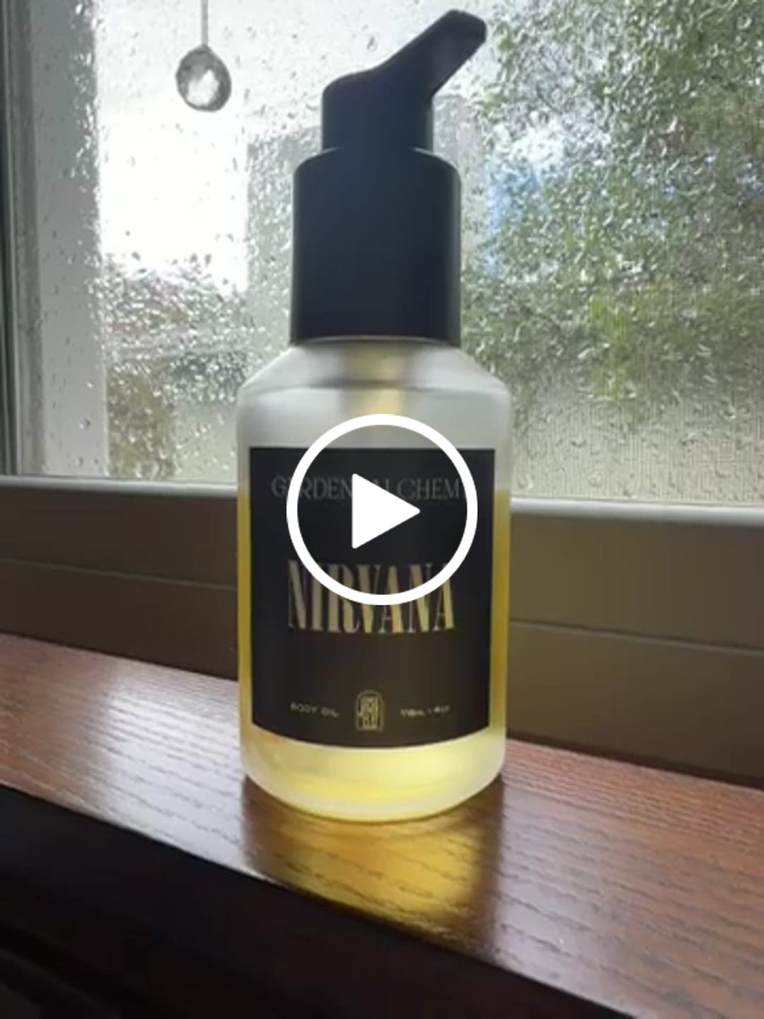 Customer video review of NIRVANA (SALT WATER VANILLA)BODY OIL (new)