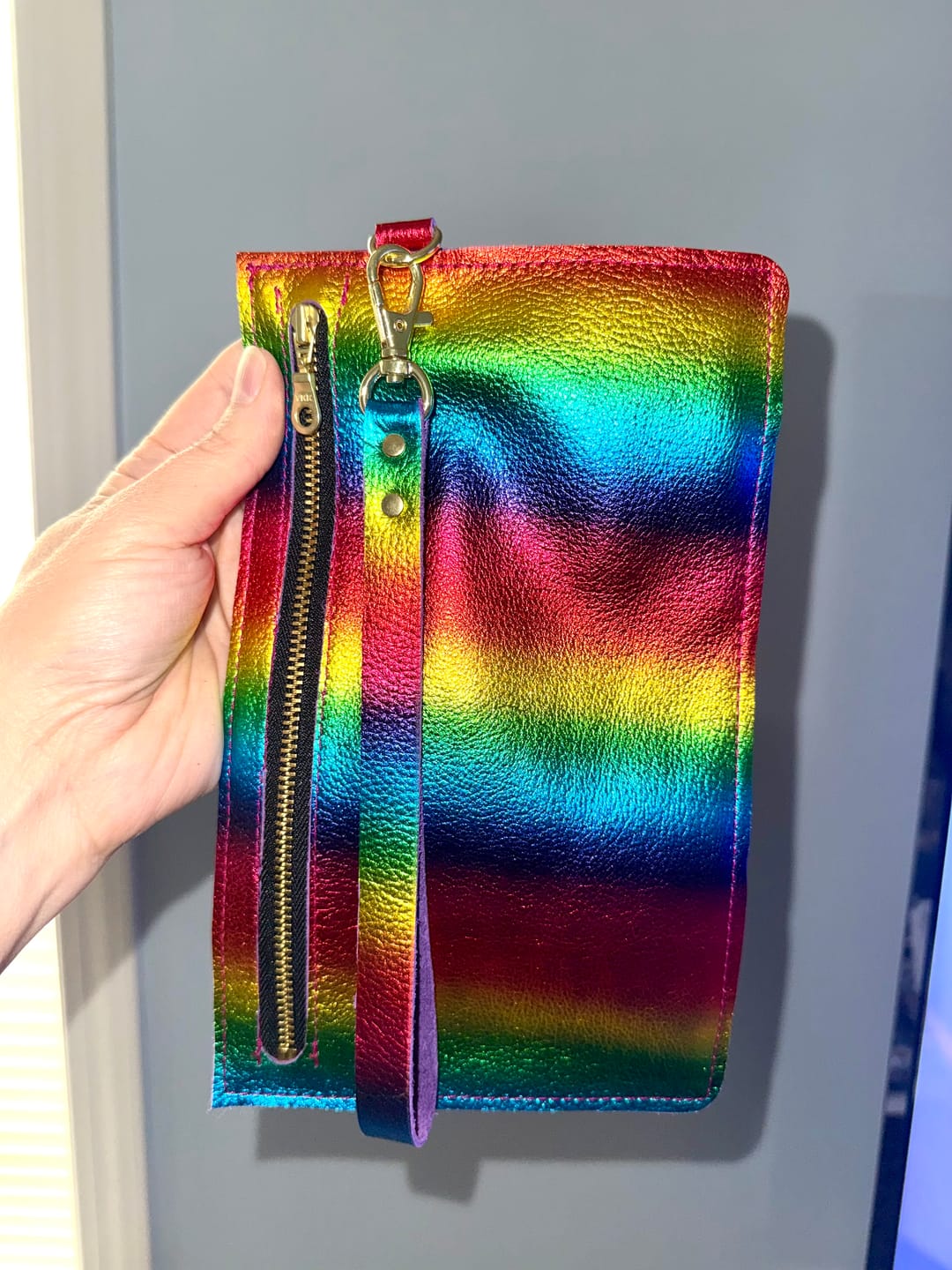 Customer photo review of Metallic Foil Milled Cow, 3 oz | 15+ Colors