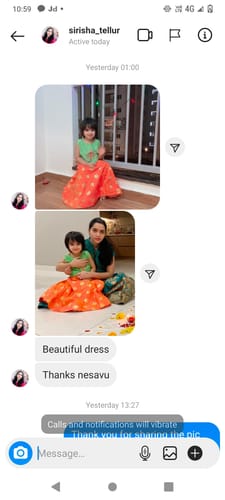 The Nesavu customer review from Sirisha Tellur