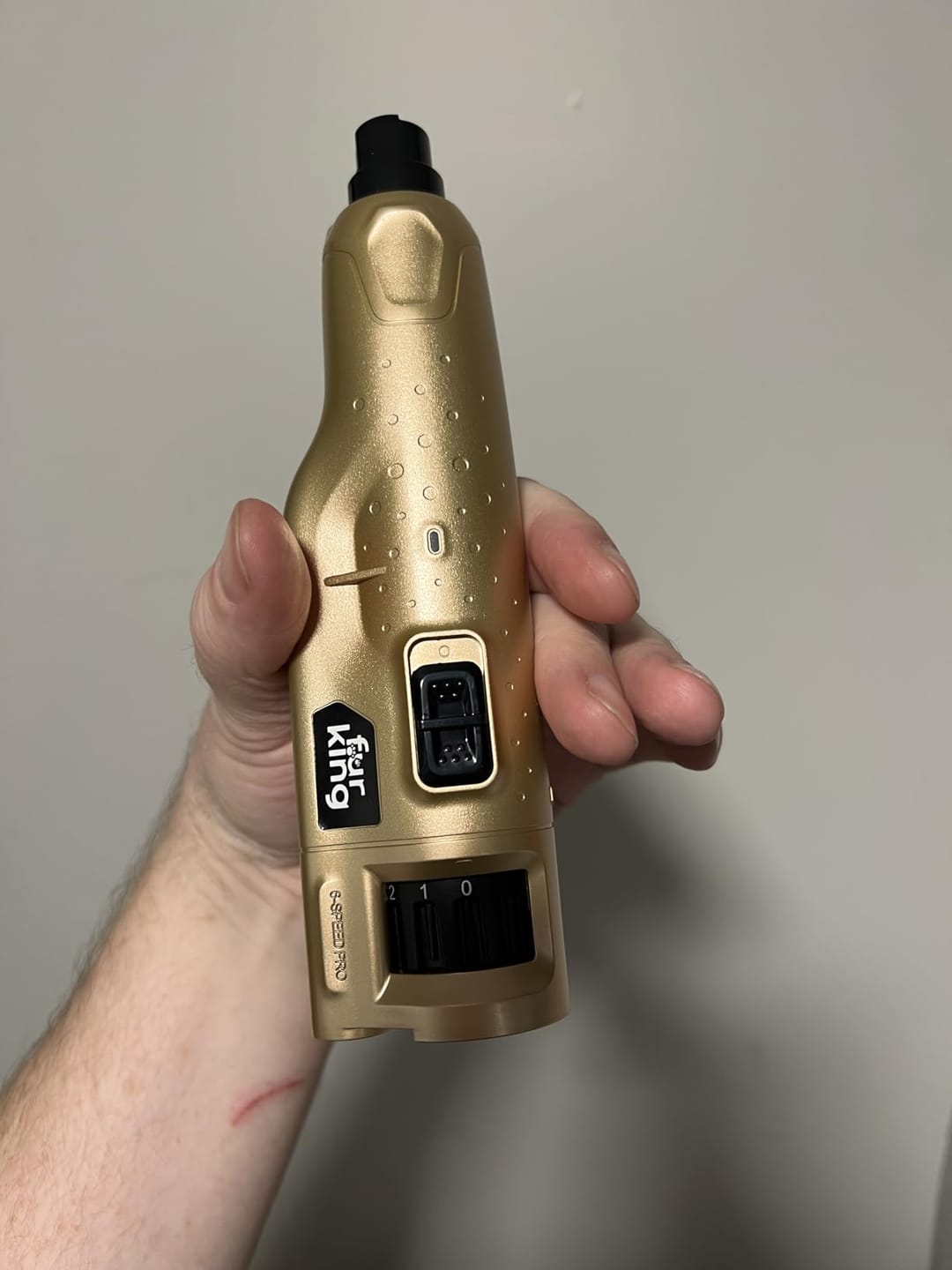 Customer photo review of Best Dog Nail Grinder | Fur King Grinder 2000