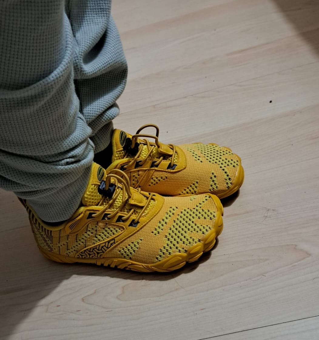 Customer photo review of Niños Free Ⅰ - Zapatos Barefoot