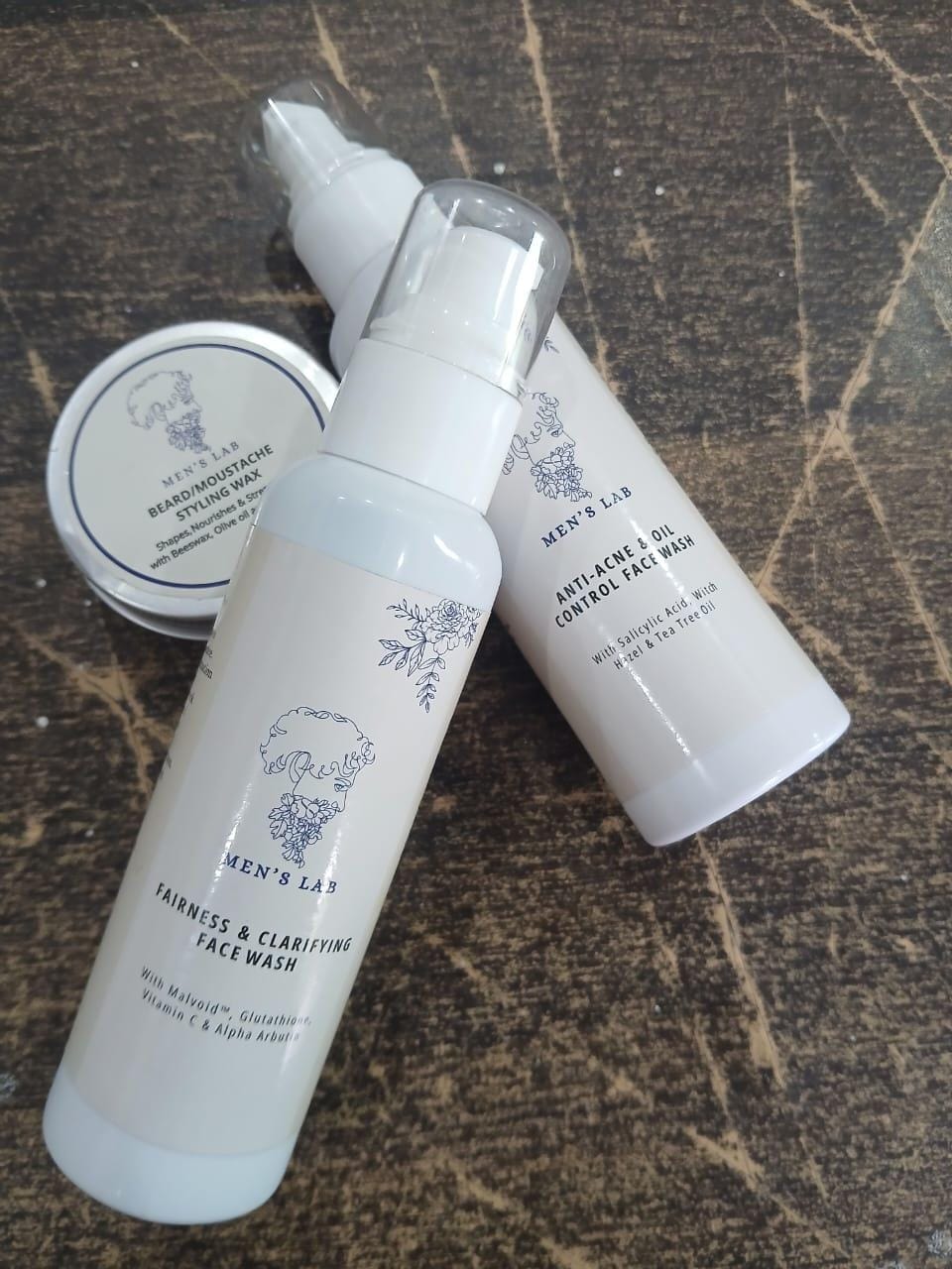 Customer photo review of Facewash Bundle(Fairness Face Wash+Anti Acne & Oil control Face Wash)