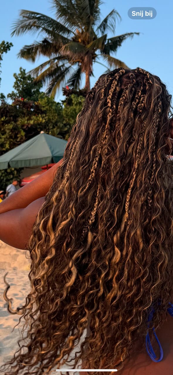 Customer photo review of Wholesale - Bulk Hair Extensions for Braiding (Price for 1 Bundle)