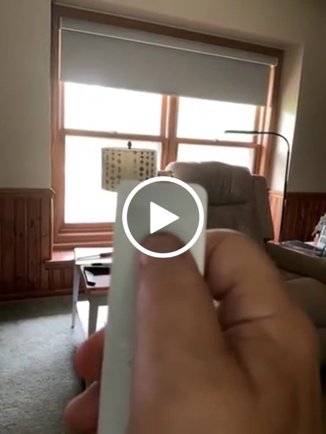 Customer video review of Smart Motorized Roller Shades 100% Blackout Safari