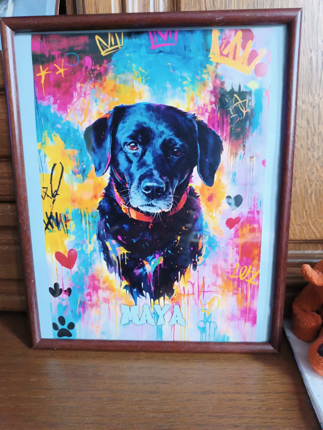 Customer photo review of Personalisiertes Poster - Graffiti