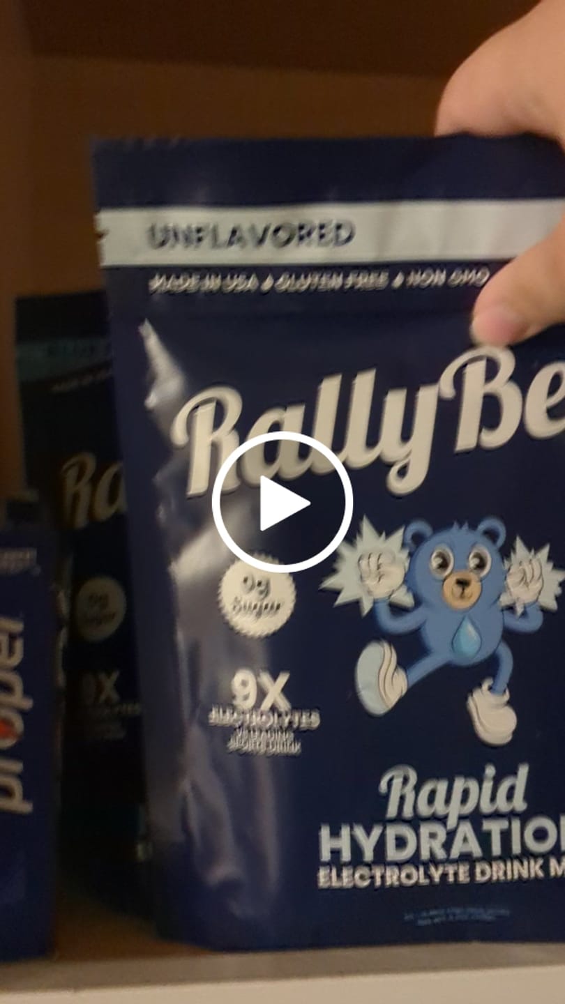 Customer video review of Rapid Hydration Mix