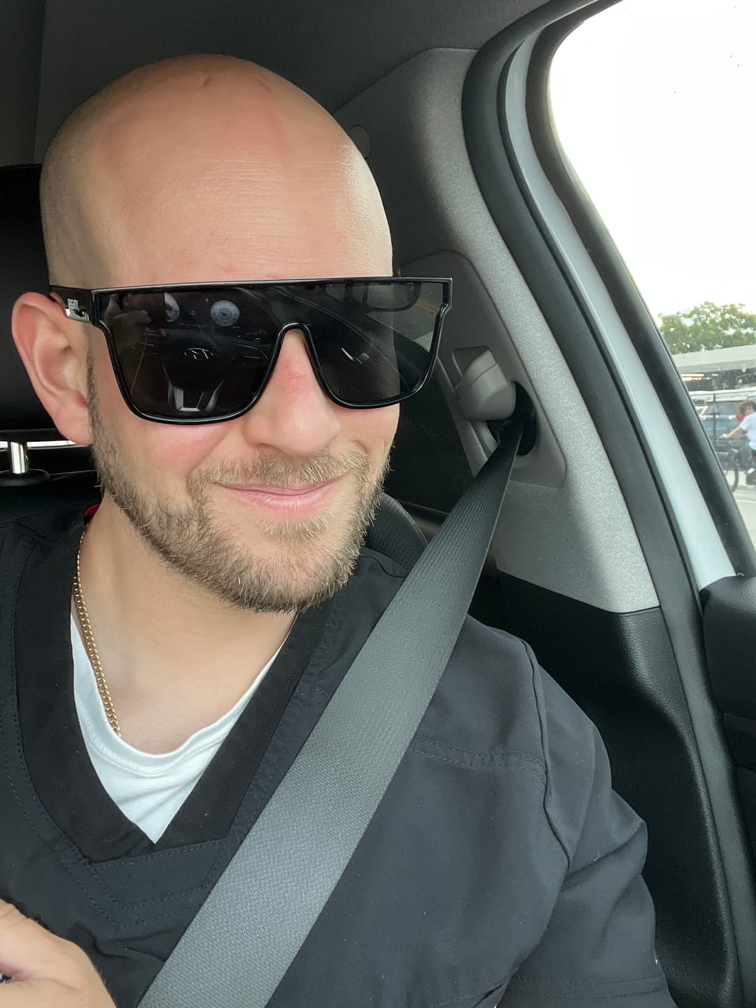 Customer photo review of 80Eighty® Polarized Murk Sunglasses