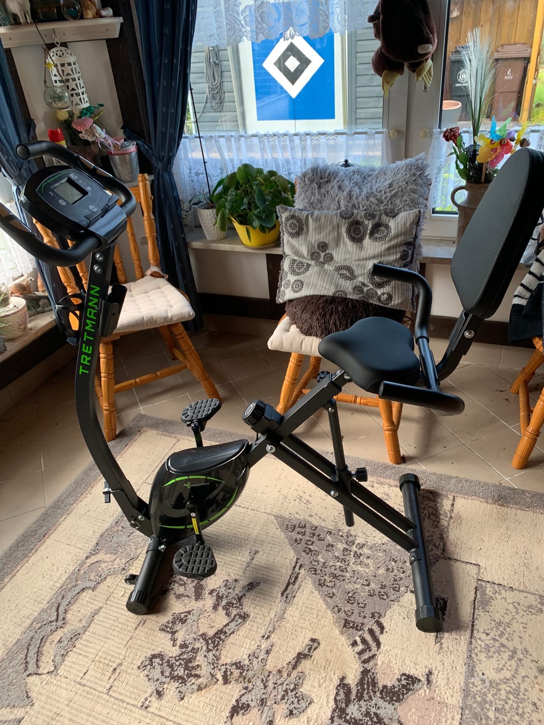 Customer photo review of Werkzeug, Traningsbuch und Dehnposter