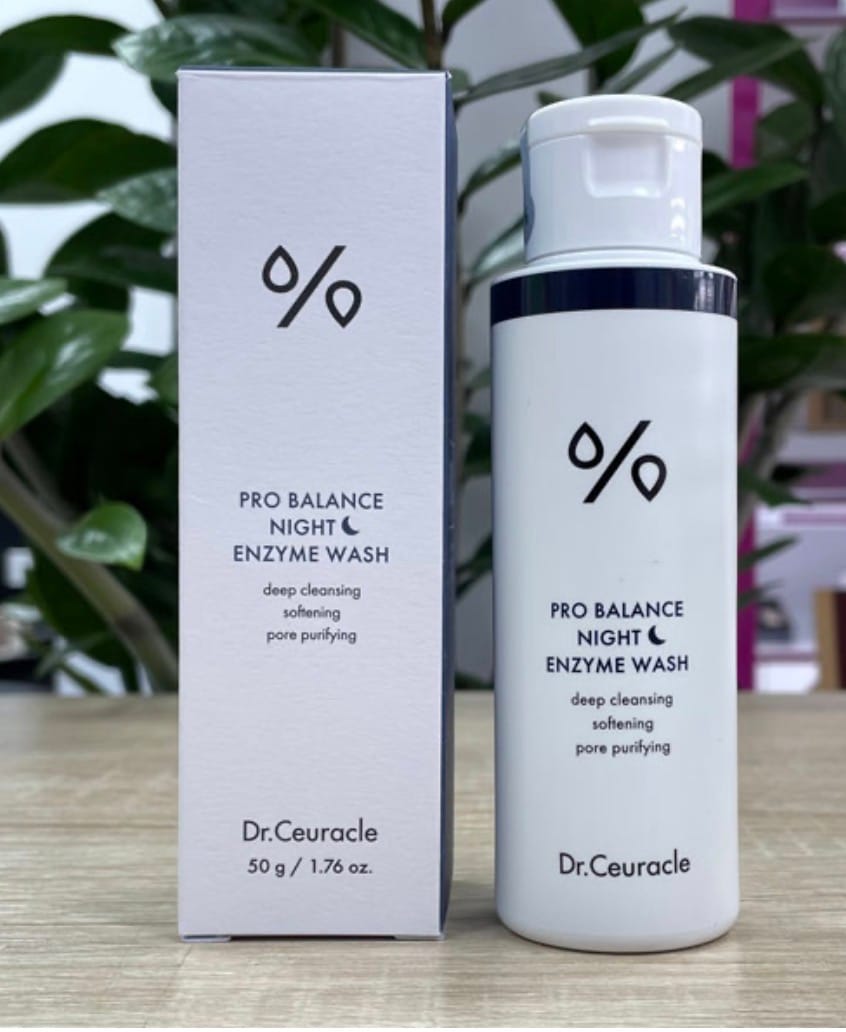 Customer photo review of Enzīmu pūderis ar kokogli Dr.Ceuracle Pro Balance Night Enzyme Wash