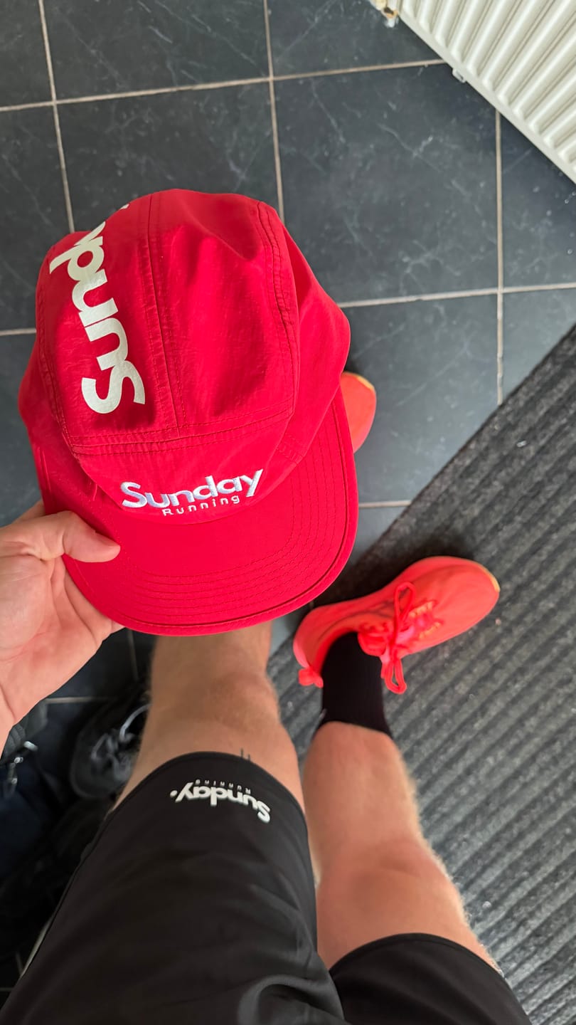 Customer photo review of Limited Running Cap X Jennerino