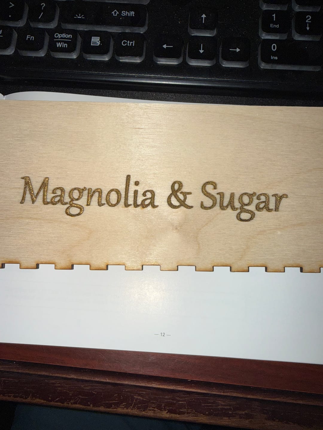 Customer photo review of Clearance Baltic Birch Sheets - Glowforge Ready - B/BB Premium Wood 1/8" or 1/4" (3mm or 6mm)