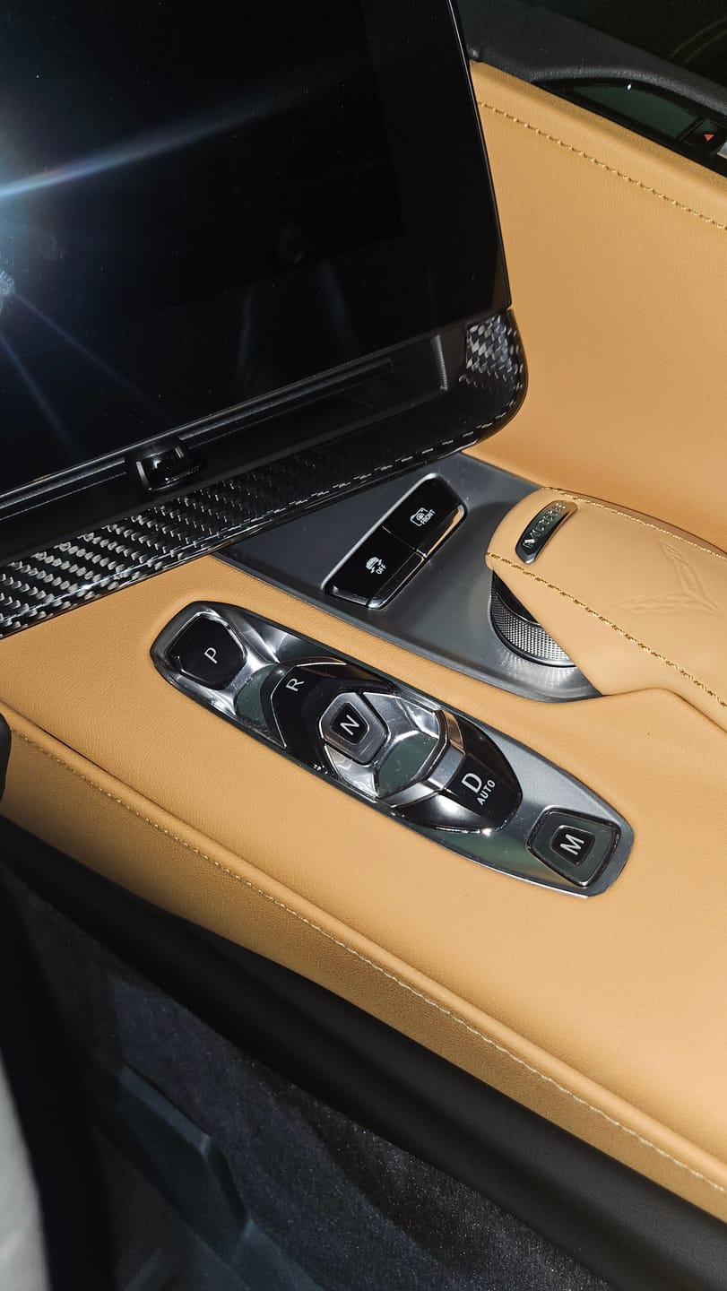 Customer photo review of C8 Corvette Real Carbon Fiber Dash Chrome Trim Cover Kit | Interior Upgrade (2020–2025)