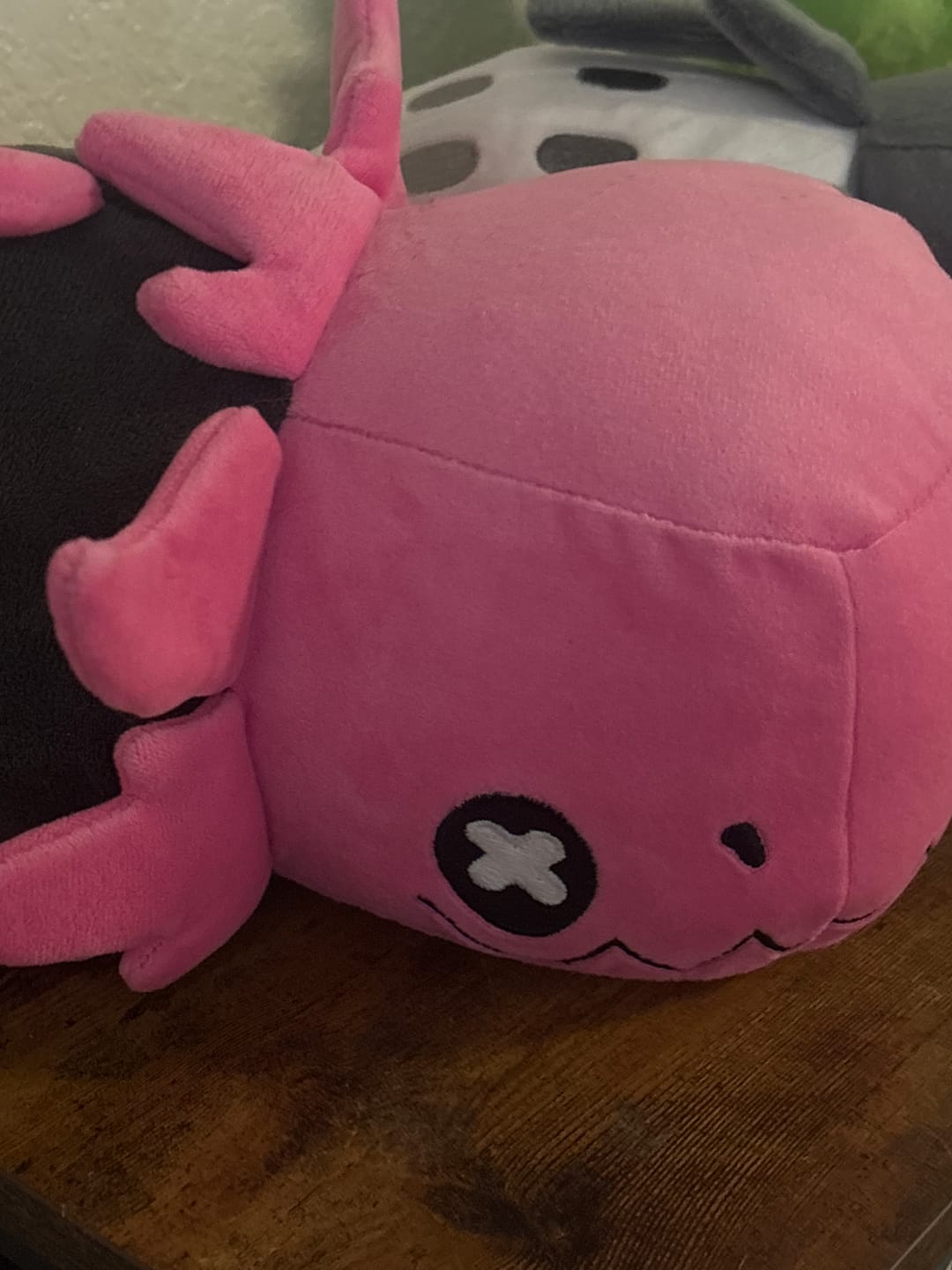 Customer photo review of Rain World - Glowing Pink Lizard Plush