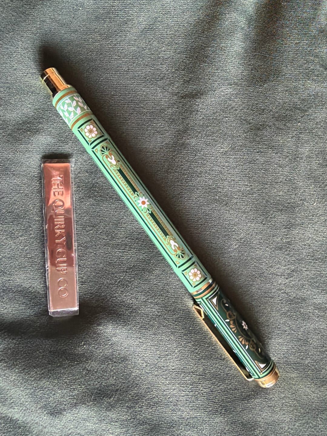 Customer photo review of Bibliophile Pen - Sage