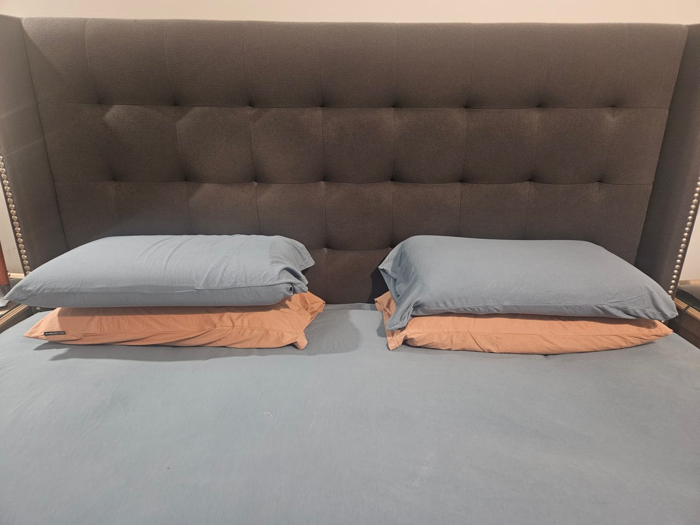 Customer photo review of Duvet Cover Set - Seafoam