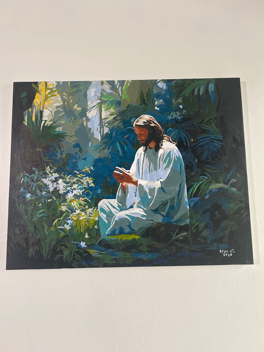Customer photo review of Jesus Praying