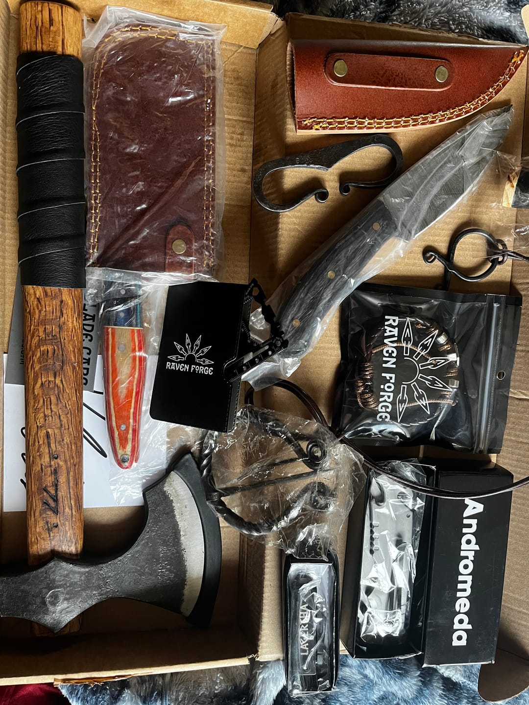 Customer photo review of Mystery Viking Box