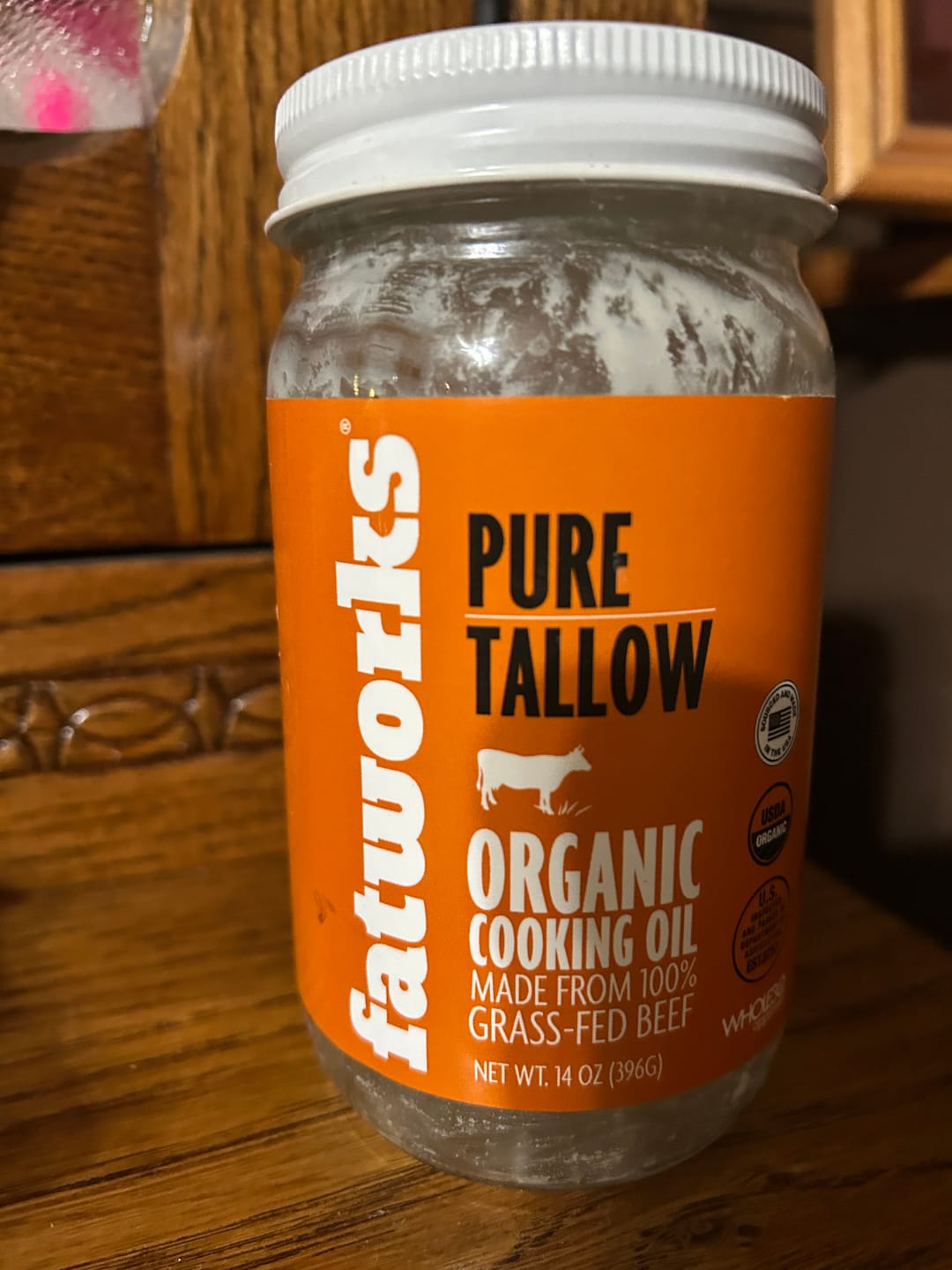 Customer photo review of 1 Gallon Organic Grass-Fed Beef Tallow